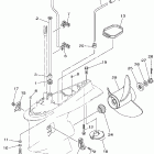 LZ300TXR/LZ300TUR/Z300TXR/Z300TUR Lower casing drive 4 lz300