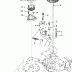 VZ300TLR-2 Fuel pump drive gear