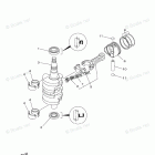 F15PLR Crankshaft Piston