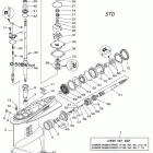 F150TLR Lower Casing Drive 1 F150