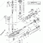 F225TXR Lower Casing Drive 1