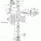 VZ225TLR Crankshaft Piston