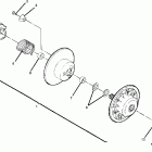 W907221 TRAIL BLAZER Driven clutch assembly