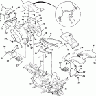 W908139 TRAIL BOSS 350L 4X4 Body assembly