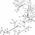 W908139 TRAIL BOSS 350L 4X4 Shift linkage assembly