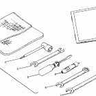 W908139 TRAIL BOSS 350L 4X4 Tool kit assembly
