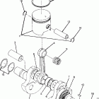 W898127 TRAIL BOSS 4X4 Коленчатый вал и поршни