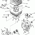 W899627 BIG BOSS Crankcase and cylinder assembly
