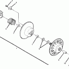 W899627 BIG BOSS Driven clutch assembly