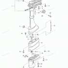 MFS2.5A Drive Shaft Housing Gear Case