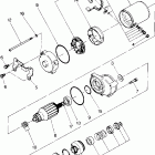 W887527 TRAIL BOSS 2X4 Starting motor assembly