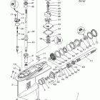 F150TLRD/LF150TXRD/F150TXRD Lower casing drive 1 f150