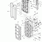 F150TLRD/LF150TXRD/F150TXRD Головка цилиндров