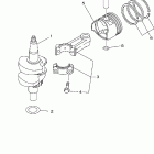 F4MLHD/F4MSHD Коленчатый вал и Поршень