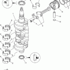 F50TLRD/F60TJRD/F60TLRD Коленчатый вал и Поршень