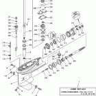 F40TLRC/F40MLHC/F40EJRC/F30TLRC/F40MJHC/F40MSHC Корпус редуктора 1