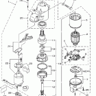 LF150TXRC/F150TLRLC/F150TLRXC ПУСКОВОЙ ЭЛЕКТРОДВИГАТЕЛЬ