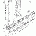 LF150TXRC/F150TLRLC/F150TLRXC Корпус редуктора 1
