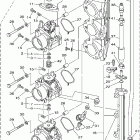 LF225TXRC/LF200TXRC/F225TURC/F225TXRC/F200TXRC/LF225TURC Корпус дроселя в сборе