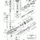 LF200TXRB/F225TXRB/F200TXRB/LF225TXRB/F225TURB/LF225TURB Lower casing drive 3 lf200 lf225