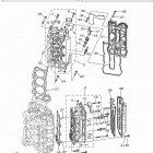 LF200TXRB/F225TXRB/F200TXRB/LF225TXRB/F225TURB/LF225TURB Цилиндр и картер 2