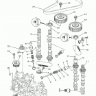 LF200TXRB/F225TXRB/F200TXRB/LF225TXRB/F225TURB/LF225TURB Клапана