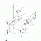 SX225TXRB/LX225TXRB/SX250TXRB/SX225TURB/LX250TXRB/SX250TURB Lower casing drive 4 lx