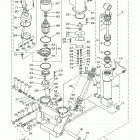 SX250TXRB/SX225TXRB/LX250TXRB/SX250TURB/LX225TXRB/SX225TURB Power trim & tilt assy