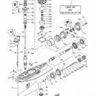 SX250TXRB/SX225TXRB/LX250TXRB/SX250TURB/LX225TXRB/SX225TURB Lower casing drive 1 sx