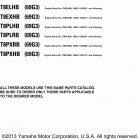 T8ELHB/T8PXRB/T8PXHB/T8PLHB/T8EXHB/T8PLRB Models in this catalog