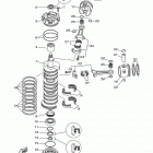 VZ175TLRB/VZ200TLRB/VZ150TLRB Коленчатый вал и Поршень