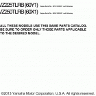 VZ250TLRB/VZ225TLRB Models in this catalog