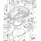 Z250TURB/Z250TXRB/LZ250TXRB/LZ250TURB Нижний обтекатель
