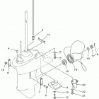 F15MSHA/F15ESHA/F15ELHA/F15MLHA Корпус редуктора 2