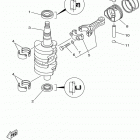F15MSHA/F15ESHA/F15ELHA/F15MLHA Коленчатый вал и Поршень