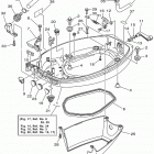 F25MSHA/F25TLRA/F25ELHA/F25MLHA/F25ELRA/F25ESHA/F25ESRA Нижний обтекатель