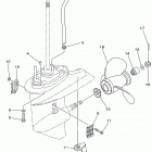 F25MSHA/F25TLRA/F25ELHA/F25MLHA/F25ELRA/F25ESHA/F25ESRA Корпус редуктора 2