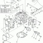 F25MSHA/F25TLRA/F25ELHA/F25MLHA/F25ELRA/F25ESHA/F25ESRA Цилиндр и картер 1