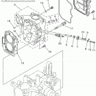 F25MSHA/F25TLRA/F25ELHA/F25MLHA/F25ELRA/F25ESHA/F25ESRA Цилиндр и картер 2