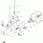 F50TLRA/T50TLRA/F50TJRA Lower casing  drive two  t50tlra