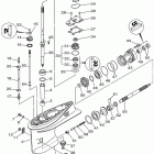F50TLRA/T50TLRA/F50TJRA Lower casing  drive one  f50tlra
