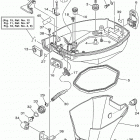 F6MLHA/F8MSHA/F8MLHA/F6MSHA Нижний обтекатель