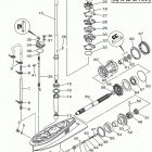 F80TLRA/F80TJRA/F100TLRA/F100TXRA Корпус редуктора 1
