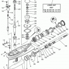 LF115TXRA/F115TXRA/F115TLRA/F115TJRA Lower casing drive 1 (f115)