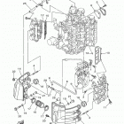 LF225TXRA/F225TURA/LF200TXRA/F225TXRA/F200TXRA/LF225TURA Впускная система