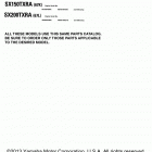 SX150TXRA/SX200TXRA Models in this catalog
