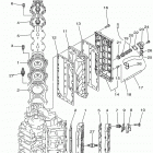 SX150TXRA/SX200TXRA Цилиндр и картер 2