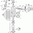 SX250TXRA/LX225TXRA/SX225TXRA/LX250TURA/LX250TXRA/SX225TURA/SX250TURA Коленчатый вал и Поршень