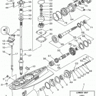 SX250TXRA/LX225TXRA/SX225TXRA/LX250TURA/LX250TXRA/SX225TURA/SX250TURA Lower casing drive 3 l225 250