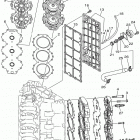 SX250TXRA/LX225TXRA/SX225TXRA/LX250TURA/LX250TXRA/SX225TURA/SX250TURA Цилиндр и картер 2